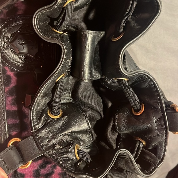 Juicy couture daydreamer leopard velour y2k purse - Picture 3 of 4